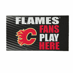 Calgary Flames Fan Mat, 28"x16"