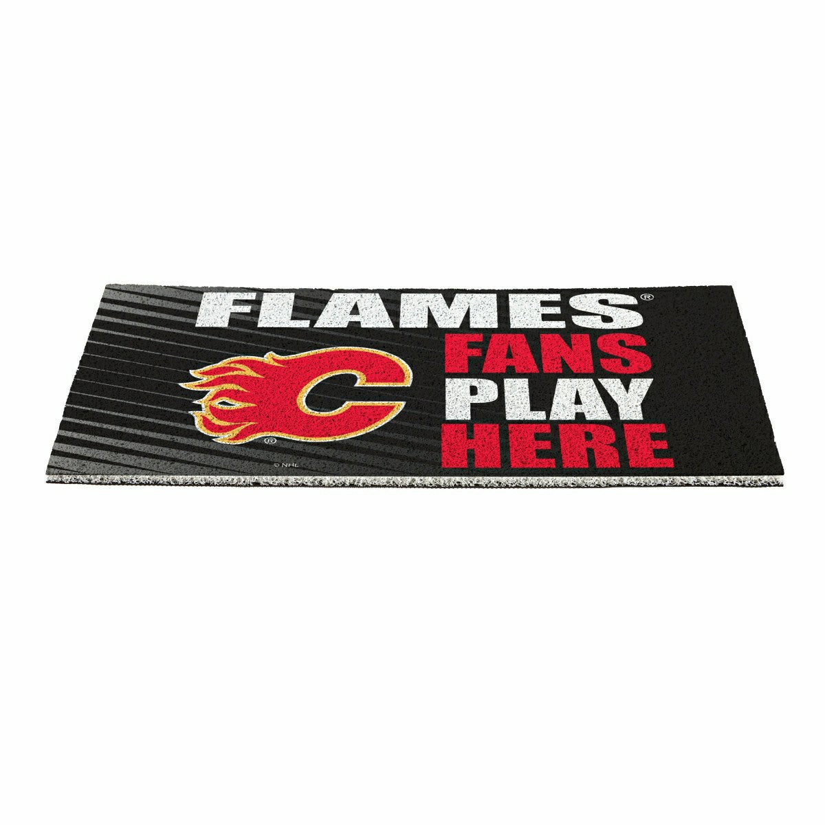 Calgary Flames Fan Mat, 28"x16"