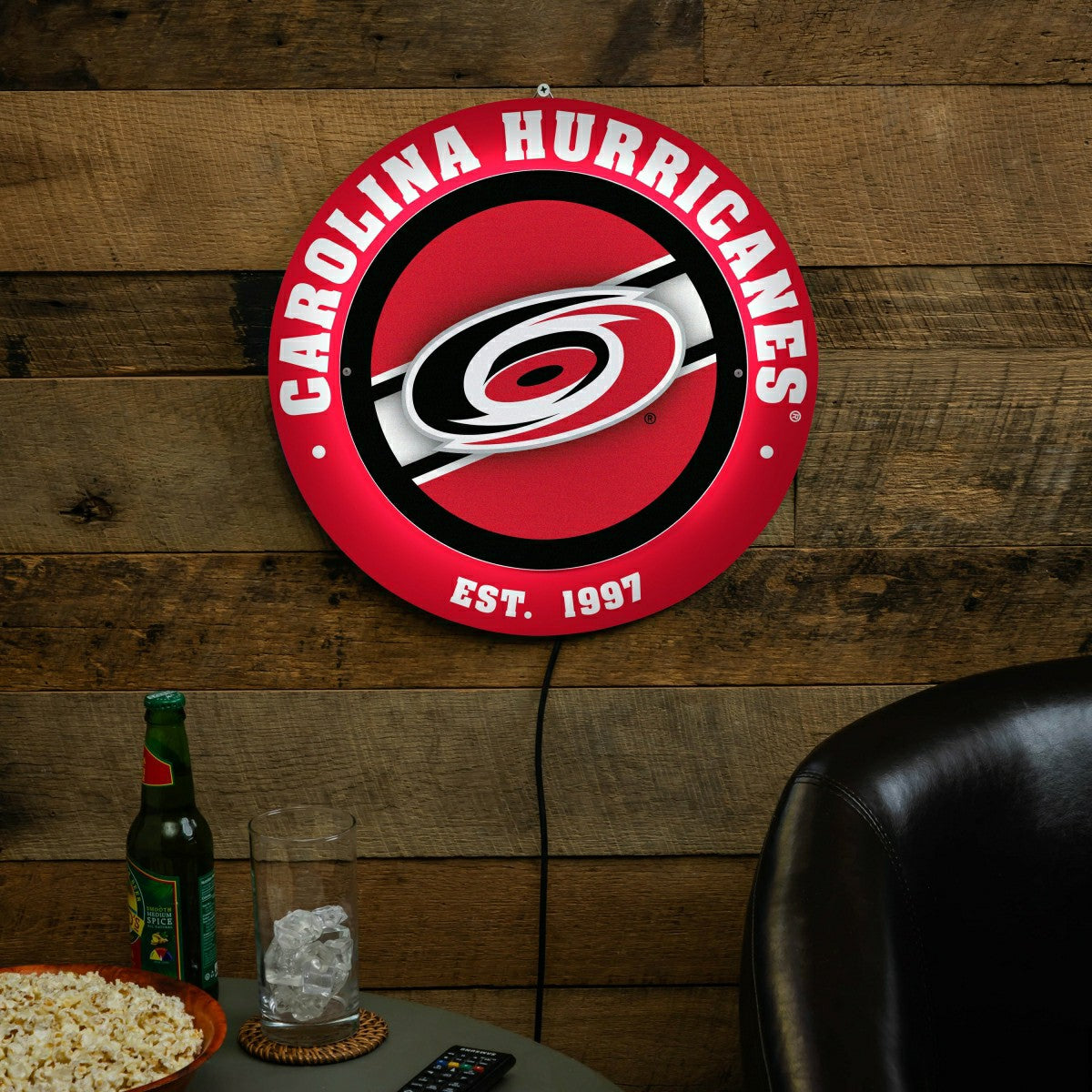 Carolina Hurricanes, Metal Lite, Round