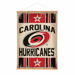 Carolina Hurricanes, Canvas Wall Tapestry, Large, 54x36