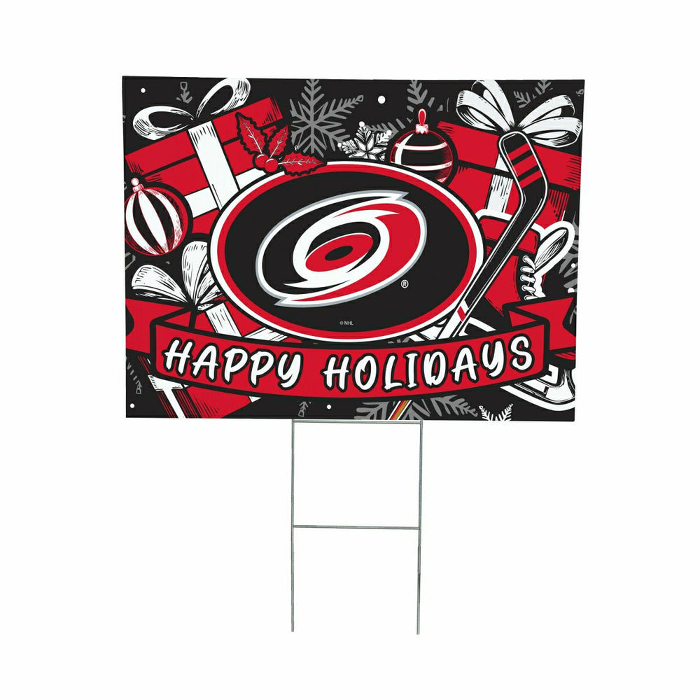 Carolina Hurricanes Yard Sign, Holiday