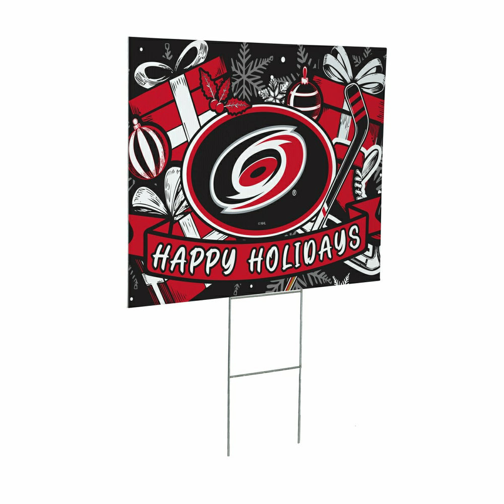 Carolina Hurricanes Yard Sign, Holiday