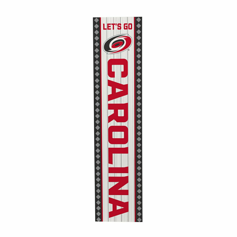 Carolina Hurricanes 47" Double Sided Leaner, Christmas