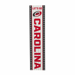 Carolina Hurricanes 47" Double Sided Leaner, Christmas