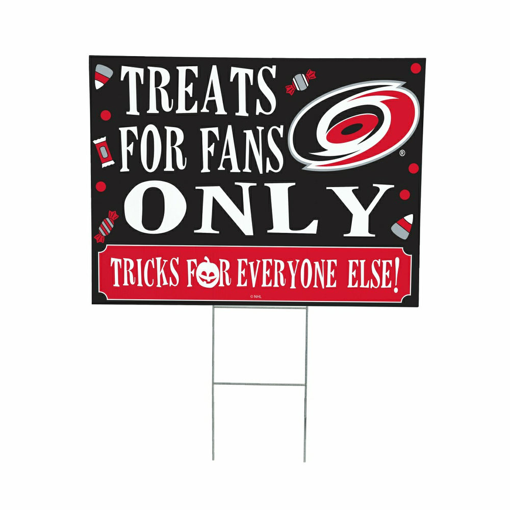 Carolina Hurricanes Yard Sign, Halloween Treats for Fans