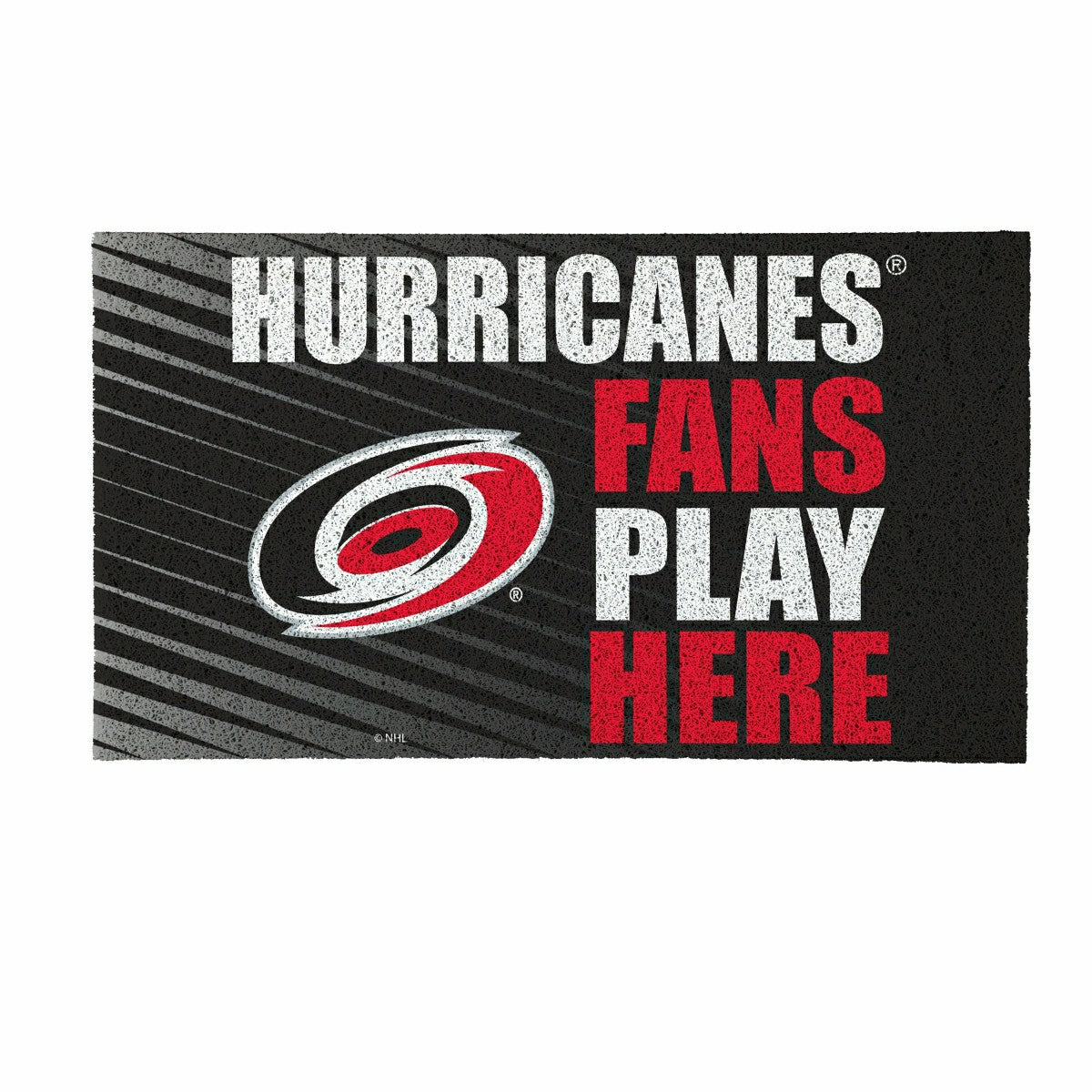 Carolina Hurricanes Fan Mat, 28"x16"
