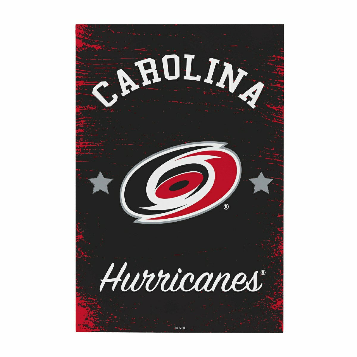 Carolina Hurricanes Wood Wall Sign, 16x24