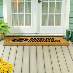 Carolina Hurricanes Extra Large One Color Coir Mat, 60"x24"