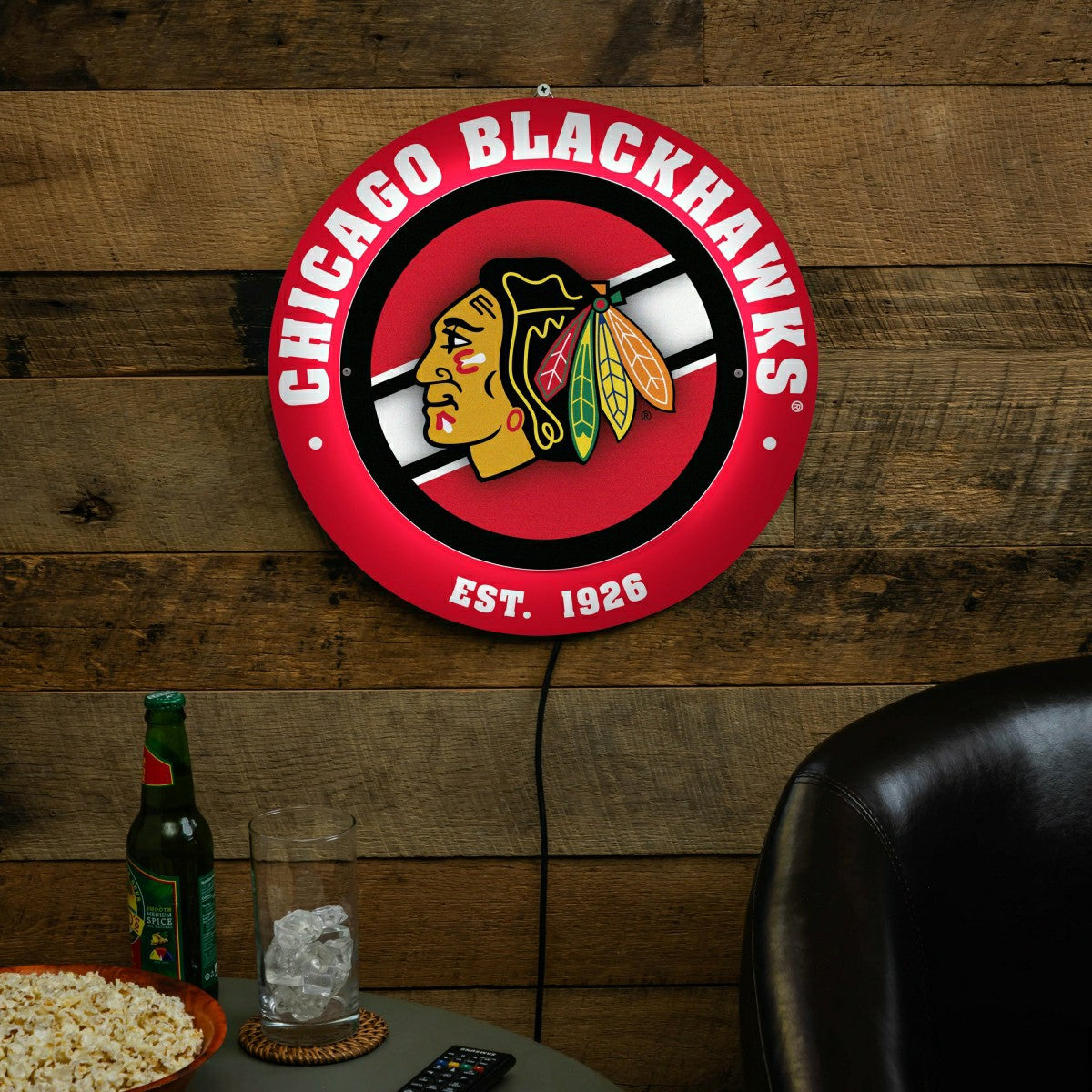 Chicago Blackhawks, Metal Lite, Round