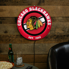 Chicago Blackhawks, Metal Lite, Round