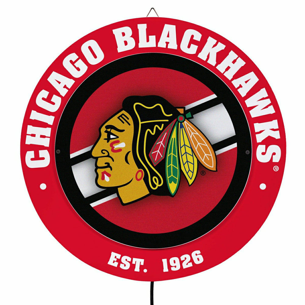Chicago Blackhawks, Metal Lite, Round