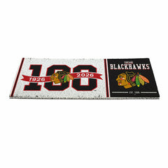 Chicago Blackhawks, 100 Anniversary Turf Mat, Color