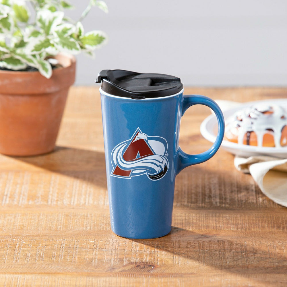 Boxed Travel Latte Cup, Colorado Avalanche