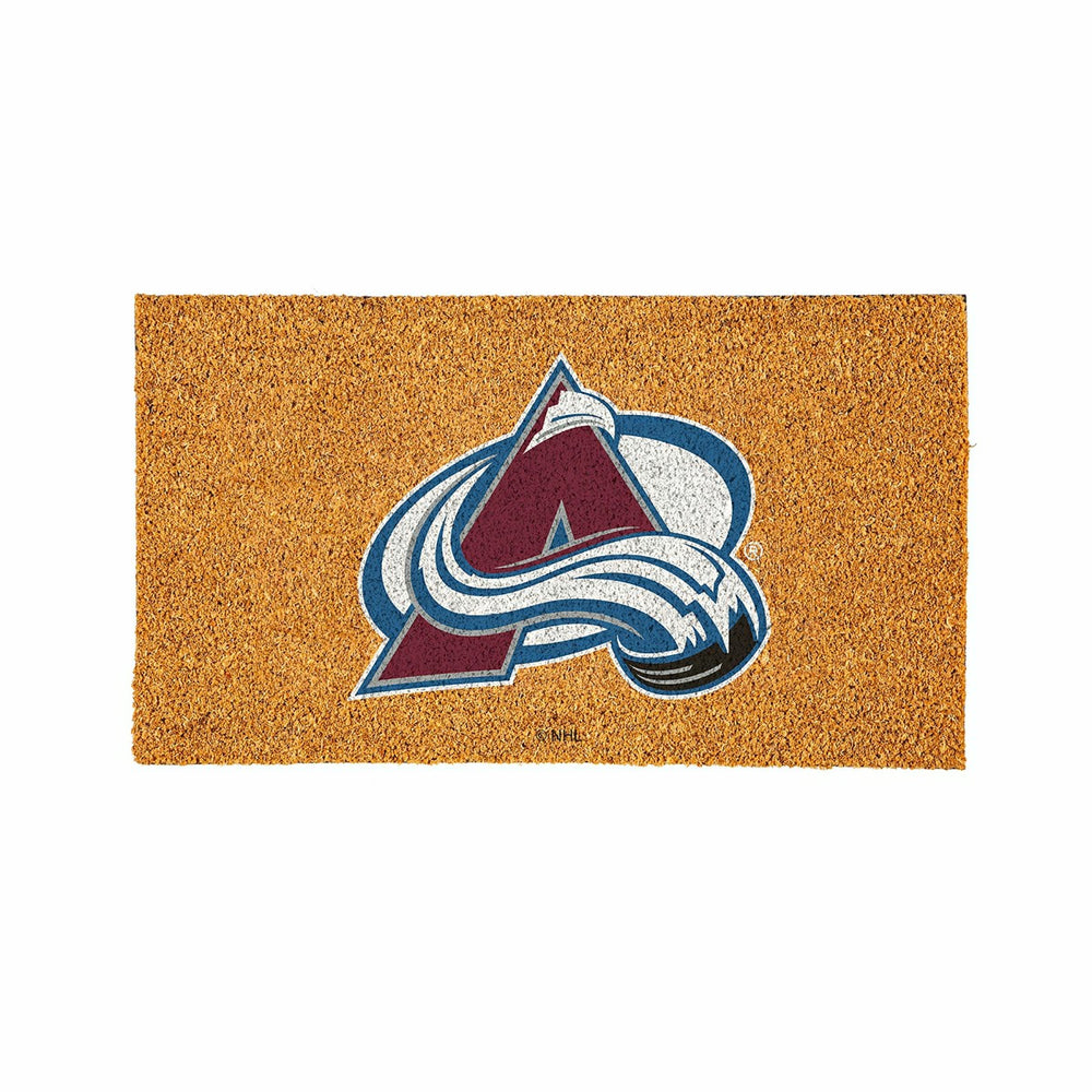 Coir Mat, 16"x28", Colorado Avalanche