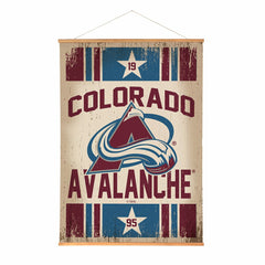 Colorado Avalanche, Canvas Wall Tapestry, Large, 54x36