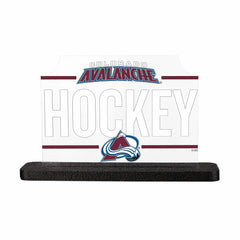 Colorado Avalanche Hockey Rectangle Desklite LED Decor