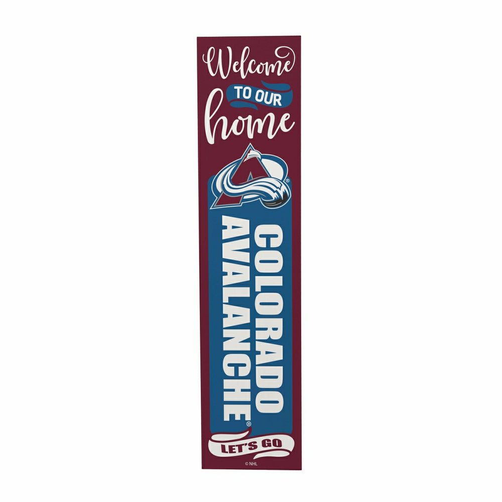 Colorado Avalanche 47" Double Sided Leaner, Halloween