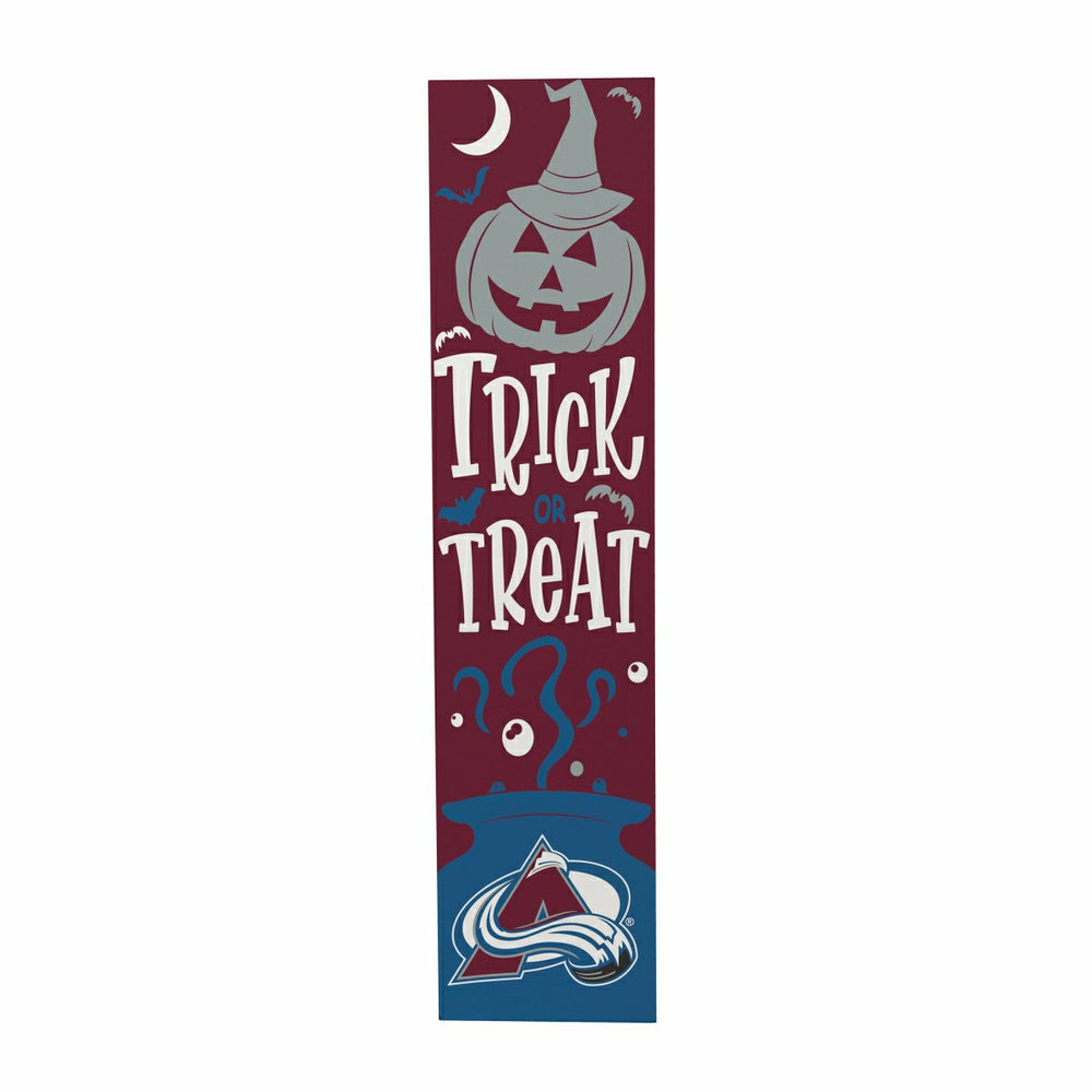 Colorado Avalanche 47" Double Sided Leaner, Halloween