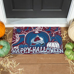 Colorado Avalanche Halloween PVC Mat, 28"x16"