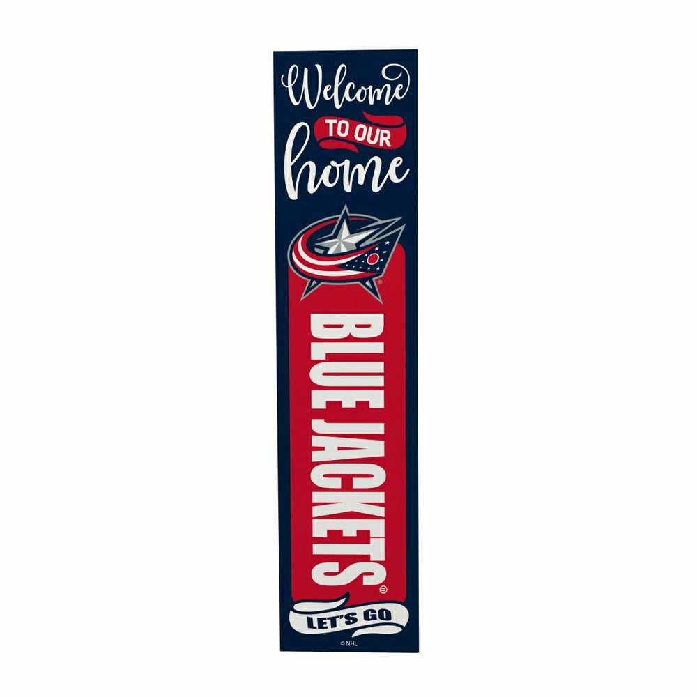 Columbus Blue Jackets 47" Double Sided Leaner, Halloween