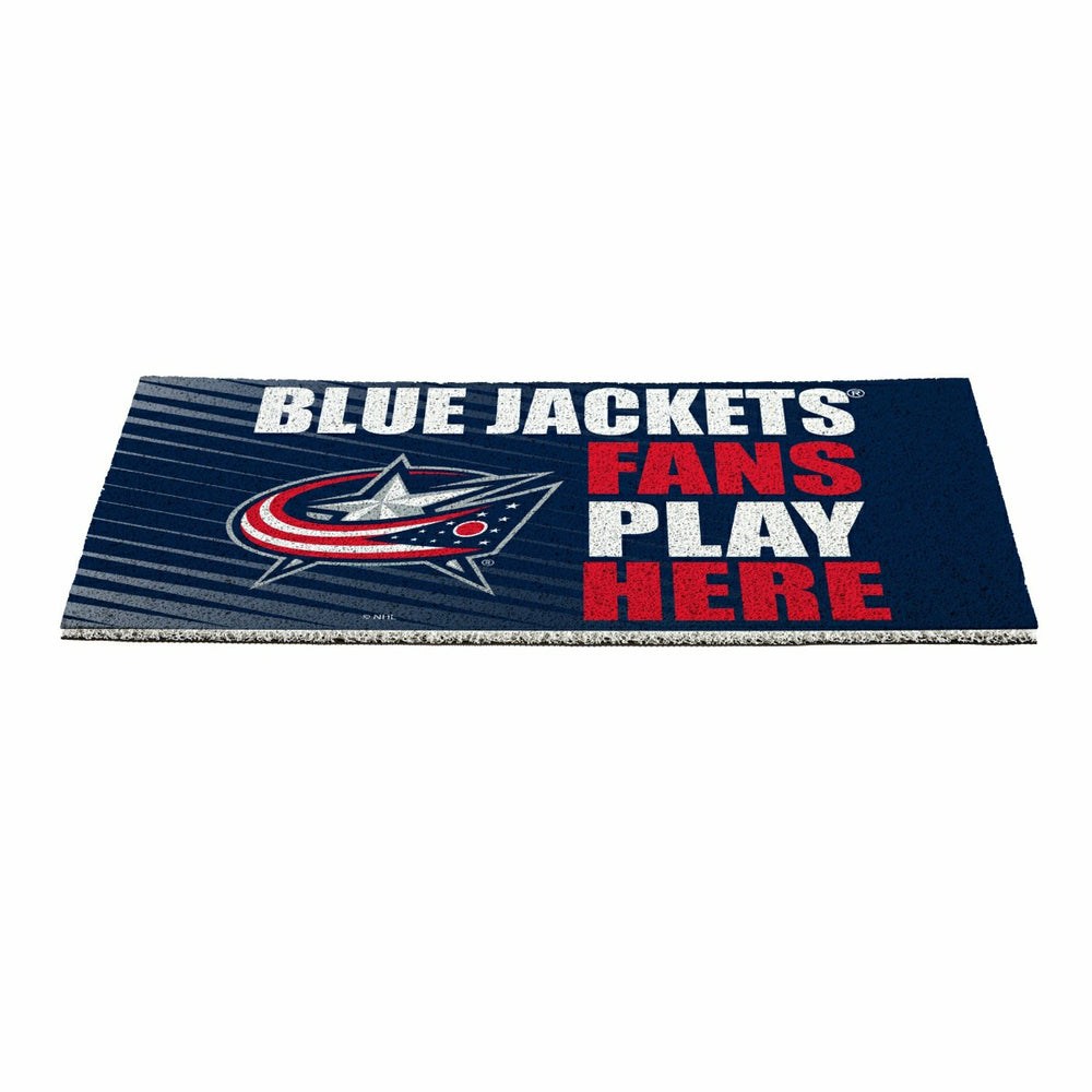 Columbus Blue Jackets Fan Mat, 28"x16"
