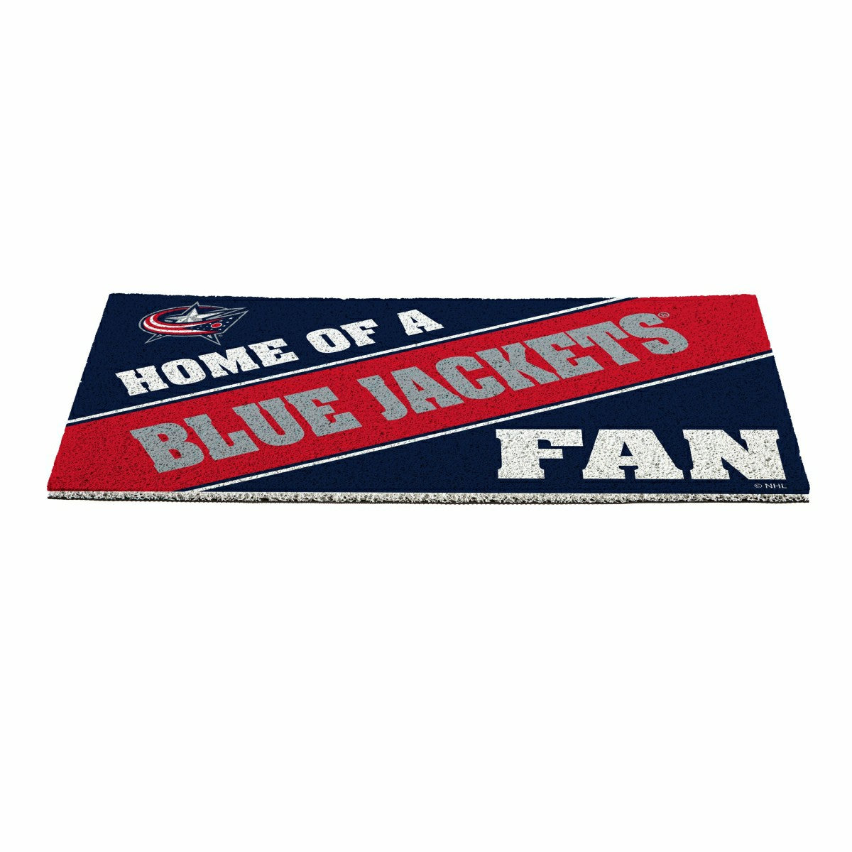 Columbus Blue Jackets, PVC Mat COLOR, Home of a Fan