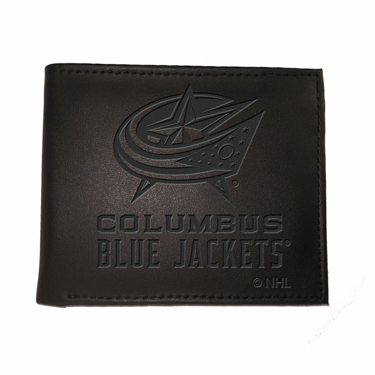 Columbus Blue Jackets, Bi-Fold Wallet, Black