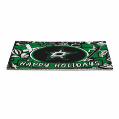 Dallas Stars Holiday PVC Mat, 28"x16"