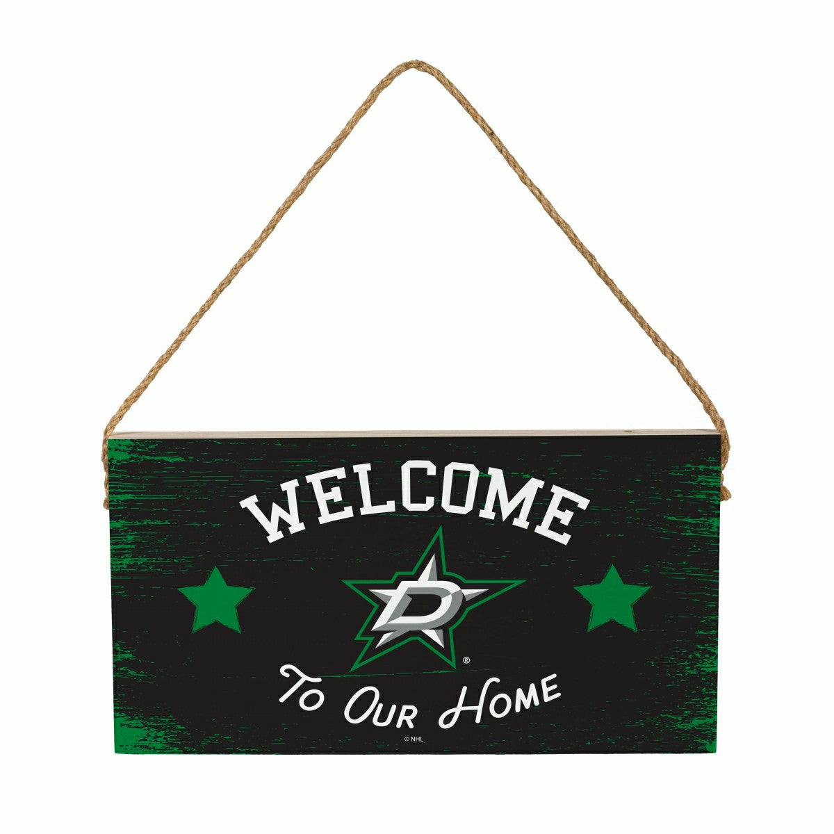 Dallas Stars Wood Wall Sign, 6x11
