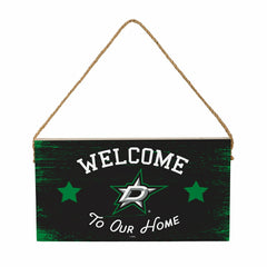 Dallas Stars Wood Wall Sign, 6x11