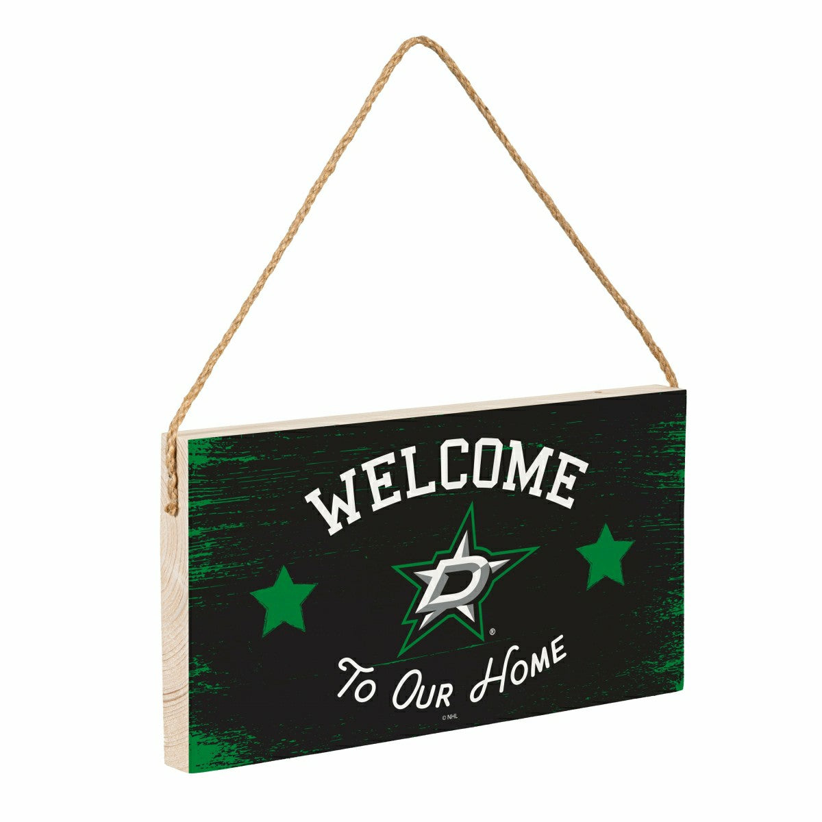 Dallas Stars Wood Wall Sign, 6x11