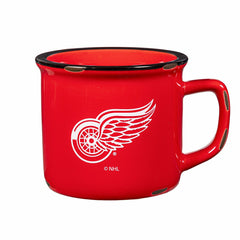 Detroit Red Wings Ceramic Camp Cup with Enamel Finish, 14oz
