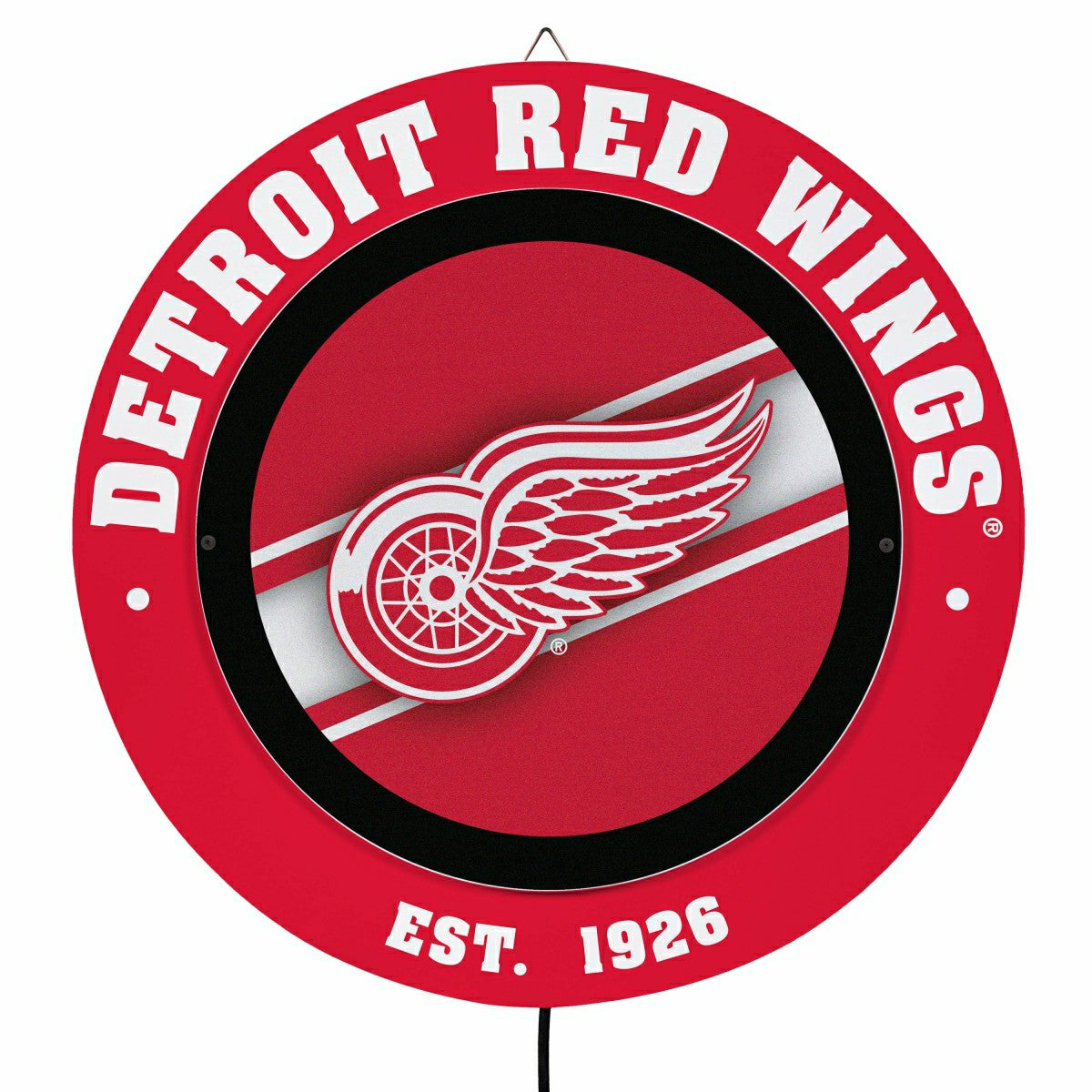 Detroit Red Wings, Metal Lite, Round