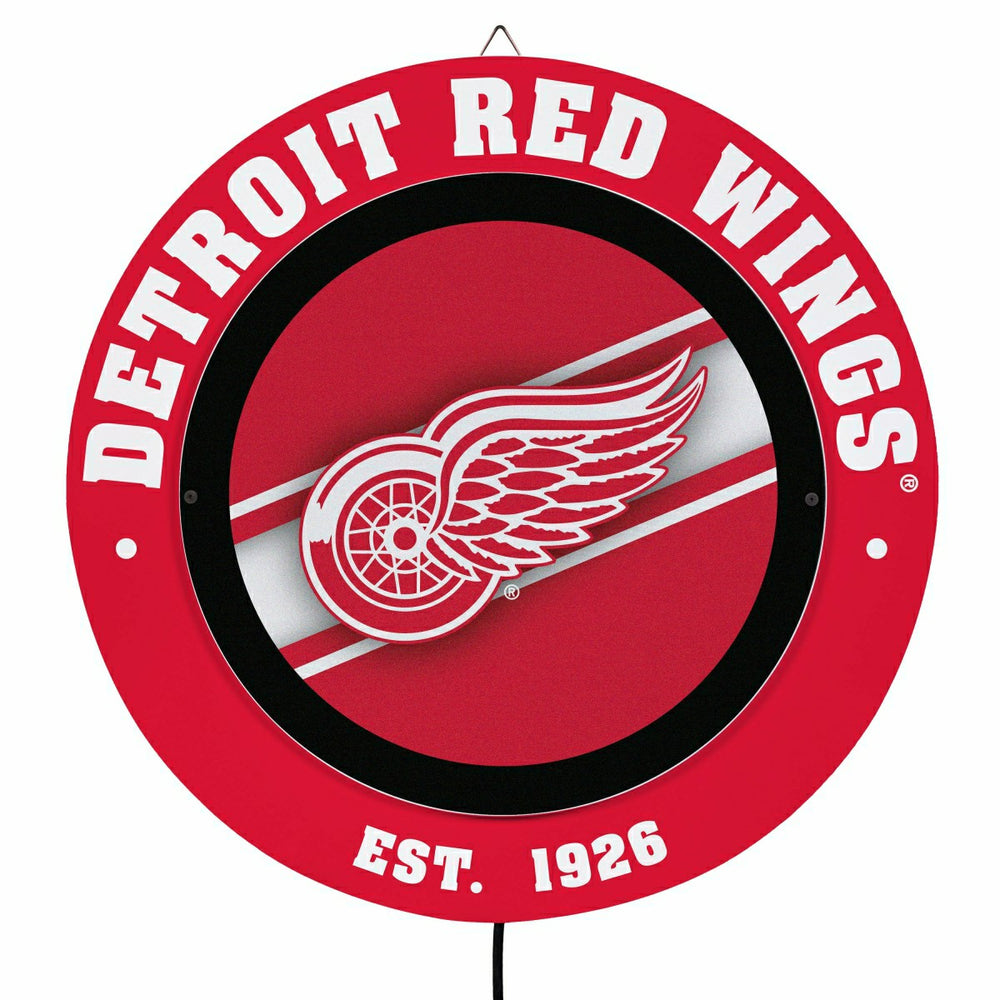Detroit Red Wings, Metal Lite, Round