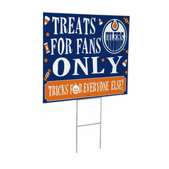 Edmonton Oilers Yard Sign, Halloween Treats for Fans