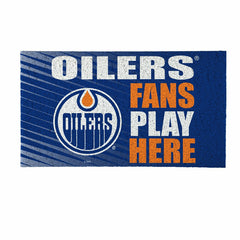 Edmonton Oilers Fan Mat, 28"x16"