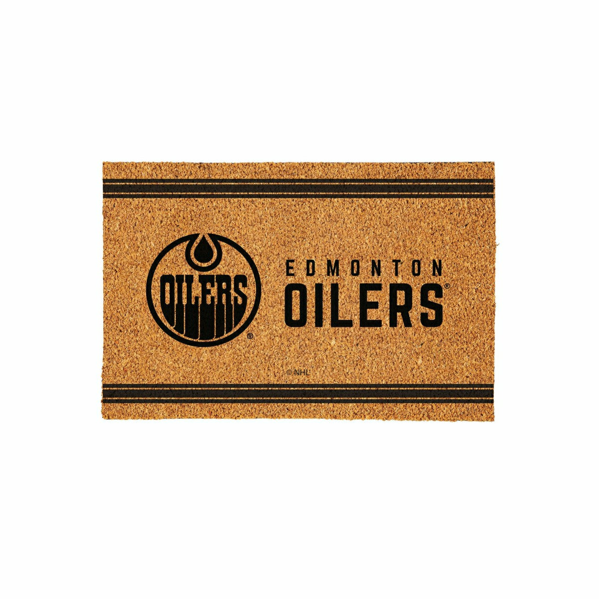 Edmonton Oilers Large One Color Coir Mat, 36"x24"