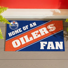 Edmonton Oilers, PVC Mat COLOR, Home of a Fan