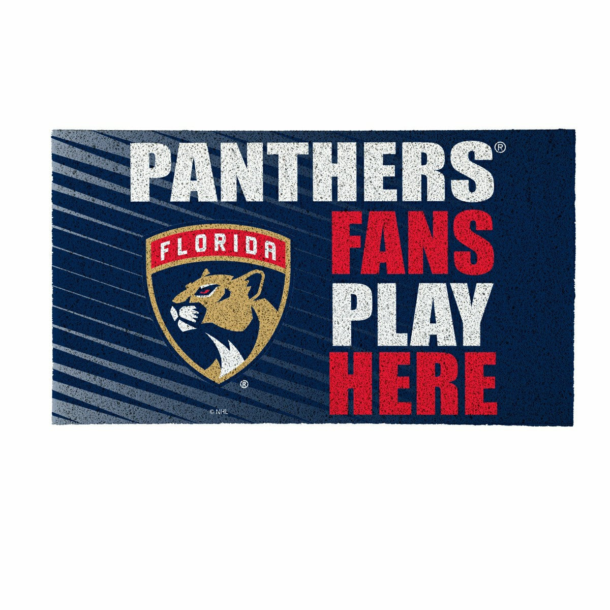 Florida Panthers Fan Mat, 28"x16"
