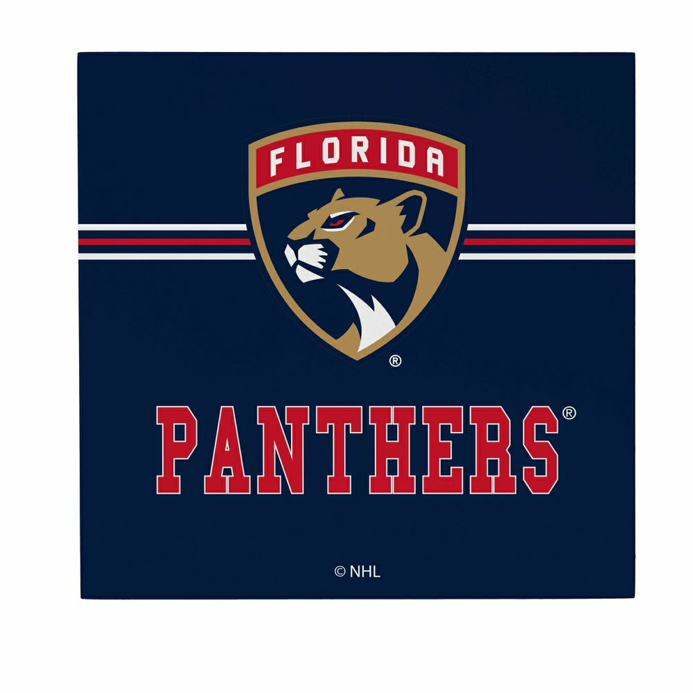Florida Panthers Wood Wall Sign, 12x12