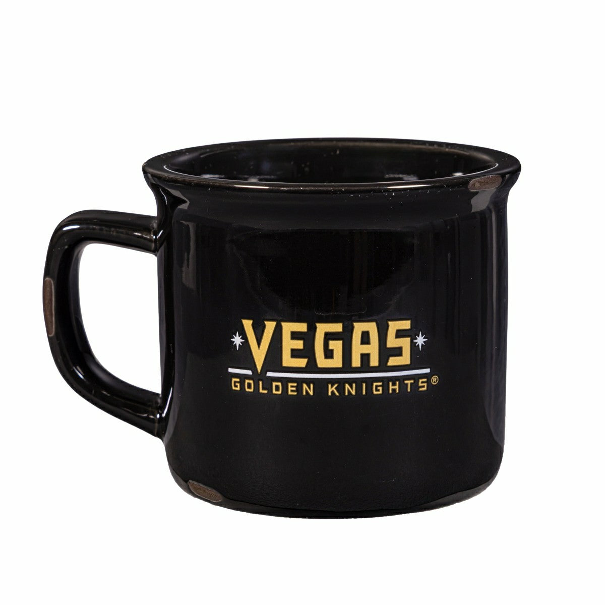 Vegas Golden Knights Ceramic Camp Cup with Enamel Finish, 14oz
