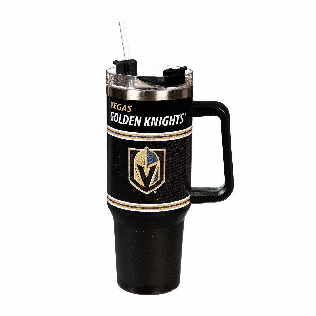 40oz Stainless Steel Canyon Cup w/ Straw, Vegas Golden Knights
