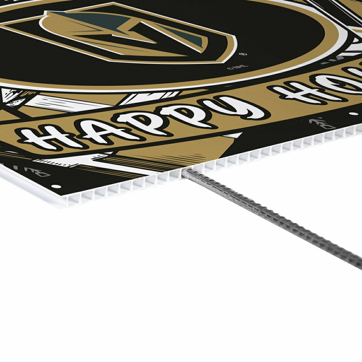 Las Vegas Golden Knights Yard Sign, Holiday