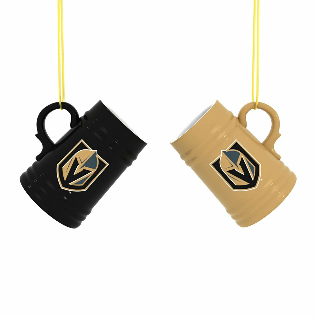 Vegas Golden Knights Ceramic Mini Stein, 3oz, set of 2