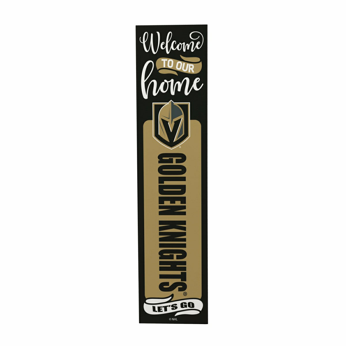 47" Double Sided Leaner, Vegas Golden Knights, Halloween