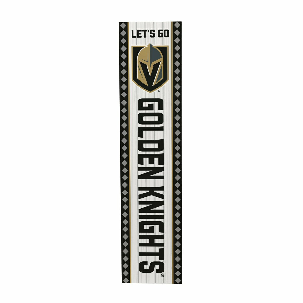 47" Double Sided Leaner, Vegas Golden Knights, Christmas