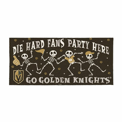 Vegas Golden Knights Flocked Coir Halloween Sassafras Switch Mat, 22"x