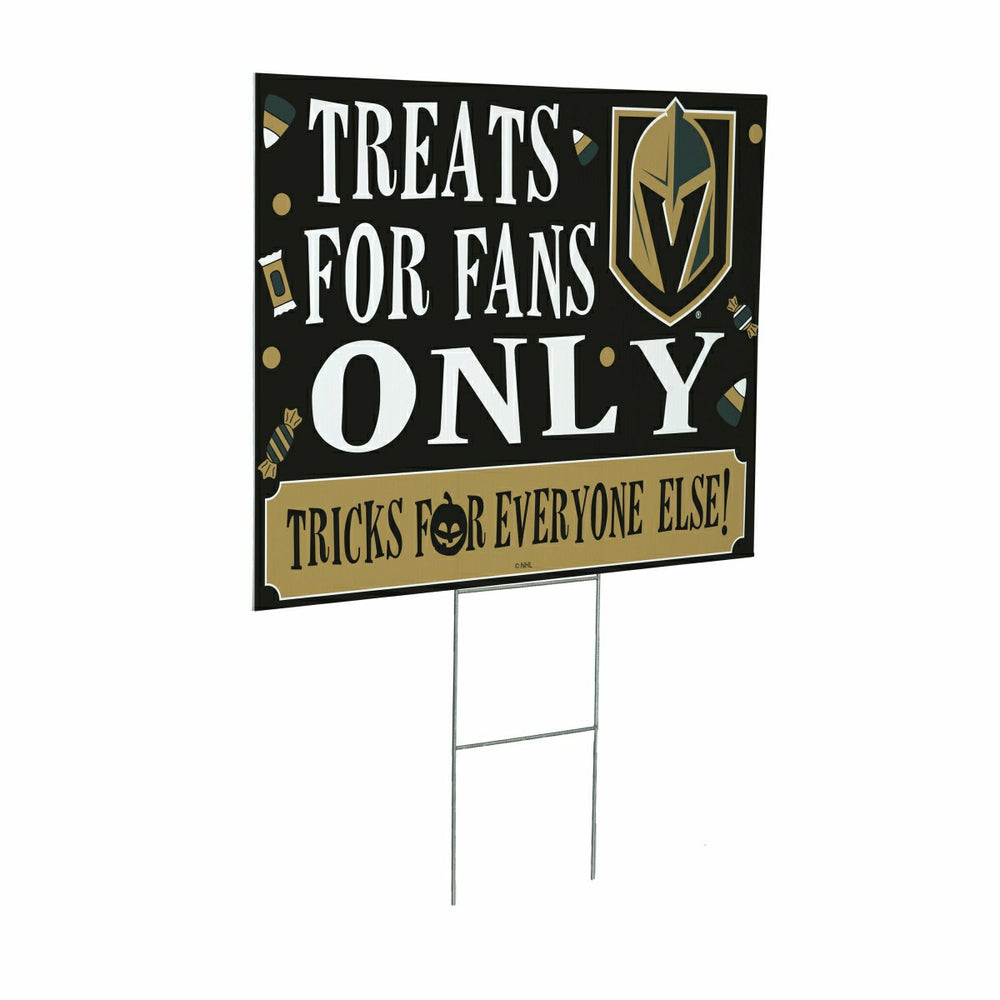 Las Vegas Golden Knights Yard Sign, Halloween Treats for Fans