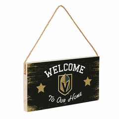 Vegas Golden Knights Wood Wall Sign, 6x11