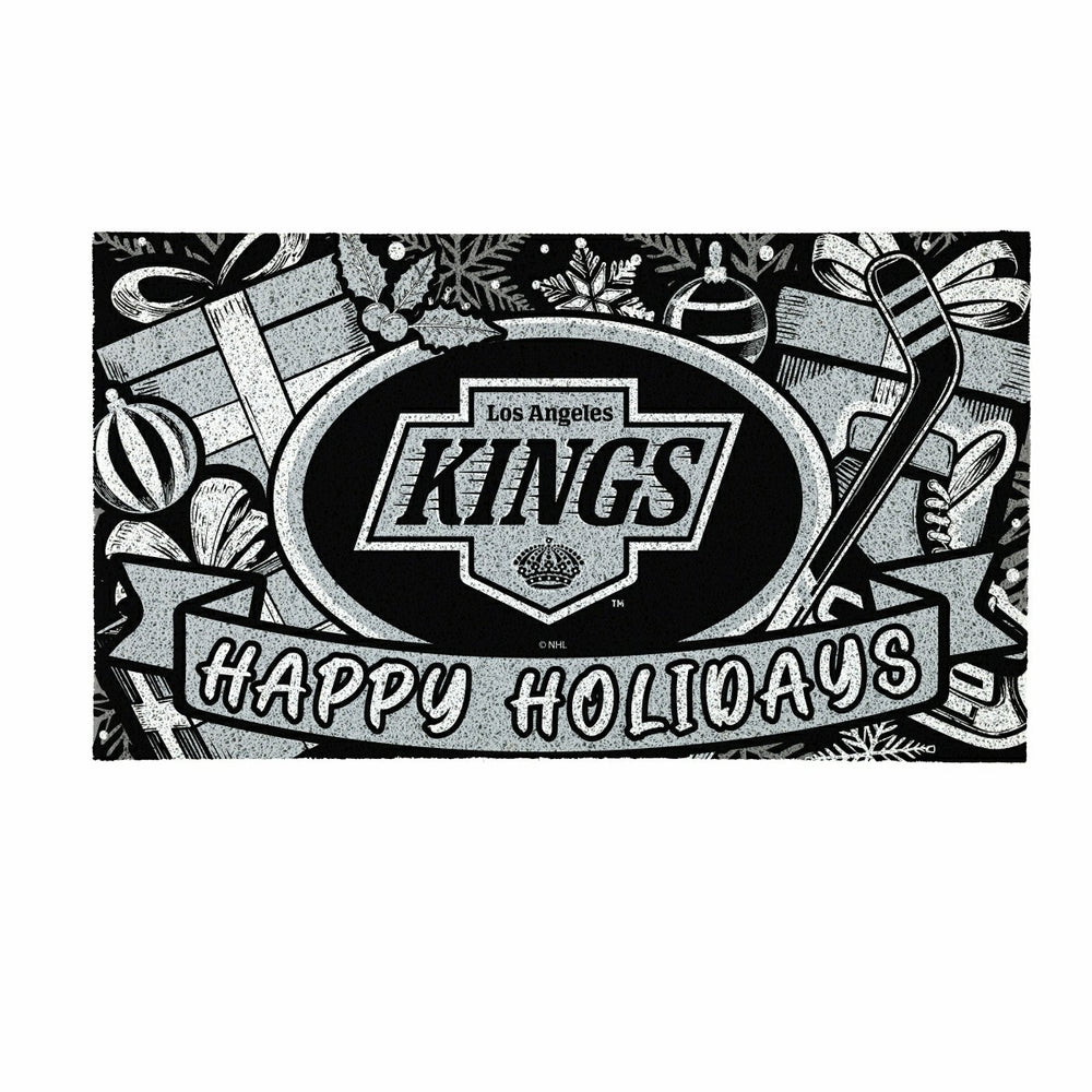 Los Angeles Kings Holiday PVC Mat, 28"x16"